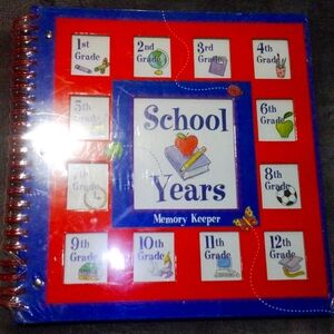 Kindergarten through 12th grade photo album brand new have two